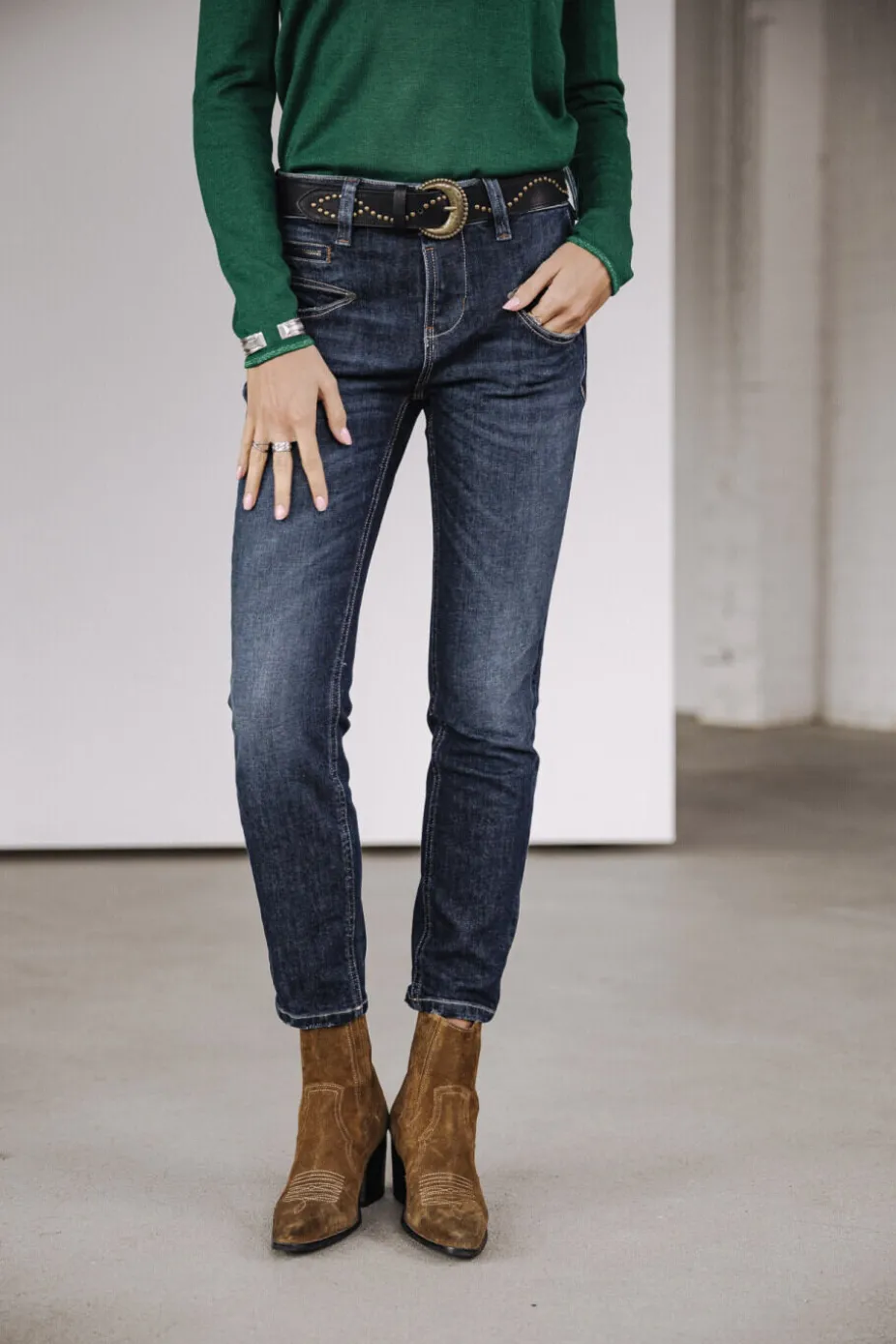 Freeman T. Porter Alexa High Waist Cropped SDM Sale