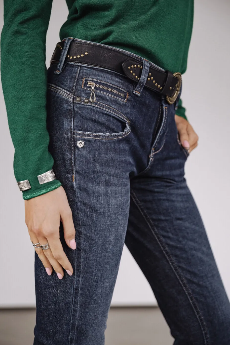 Freeman T. Porter Alexa High Waist Cropped SDM Sale
