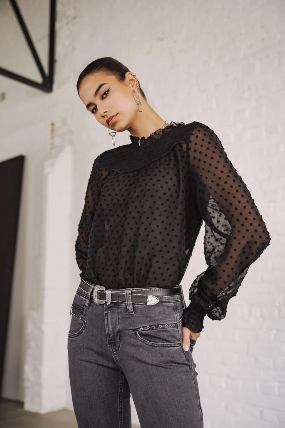 Freeman T. Porter Alexa High Waist Cropped S-SDM Cheap