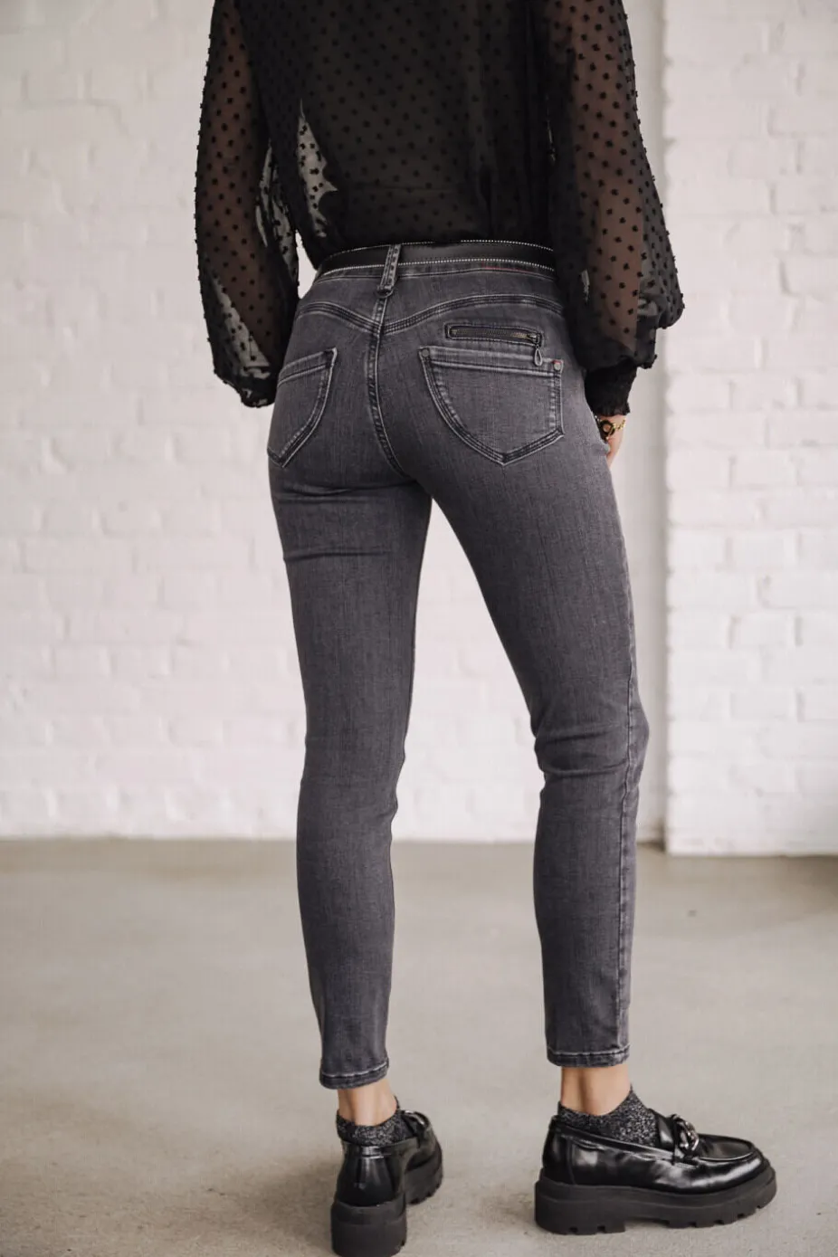 Freeman T. Porter Alexa High Waist Cropped S-SDM Cheap