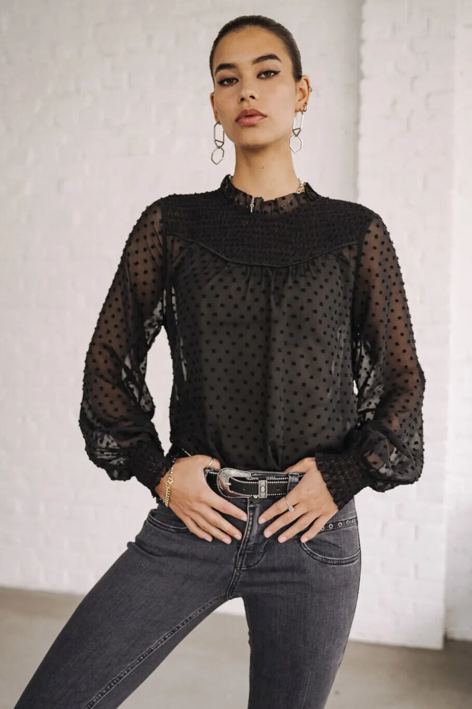 Freeman T. Porter Alexa High Waist Cropped S-SDM Cheap
