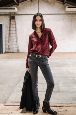 Freeman T. Porter Crizia Red Zebra Flash Sale