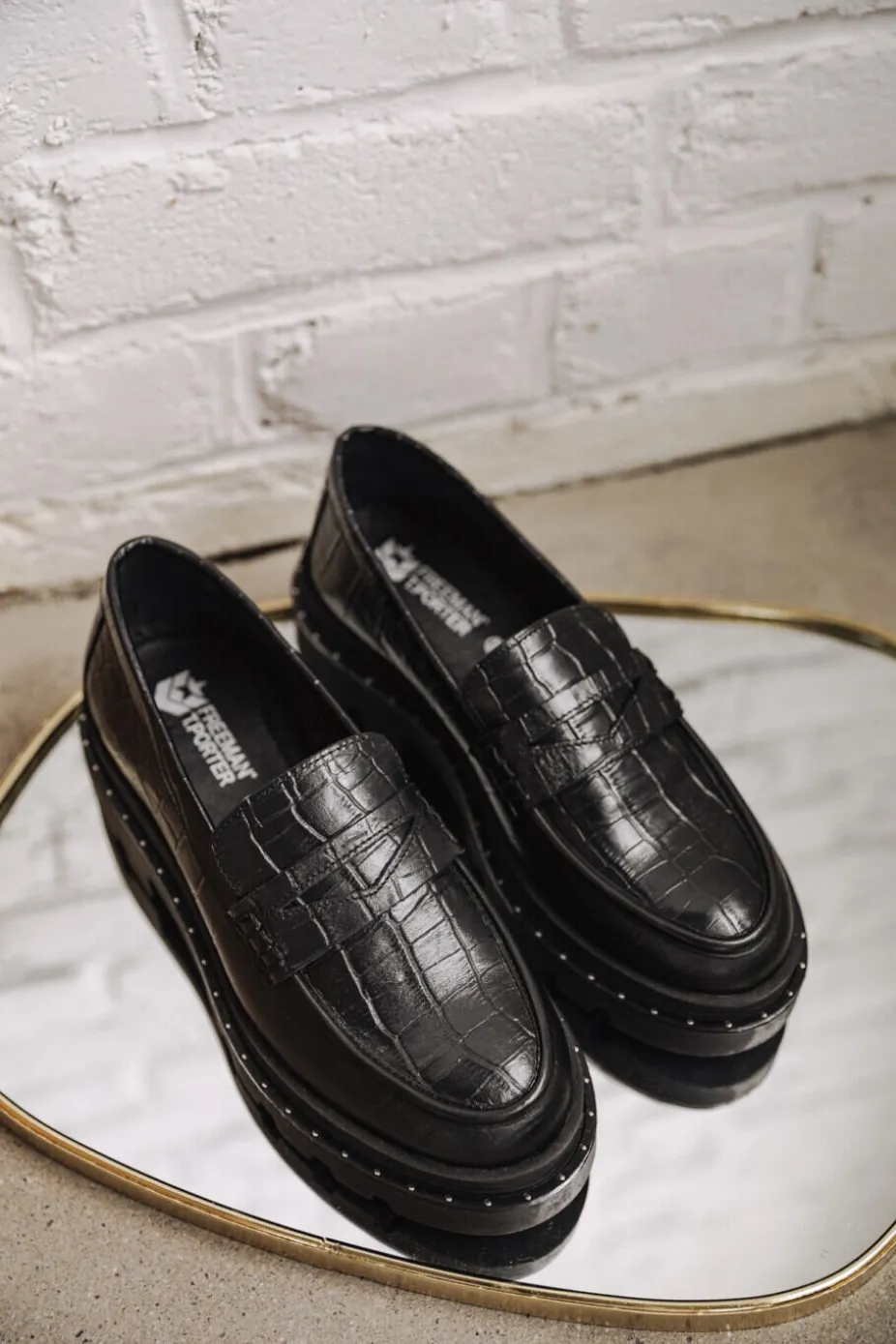 Freeman T. Porter Mokka Croco Best Sale