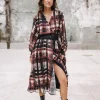 Freeman T. Porter Rosella Blurry Gingham New