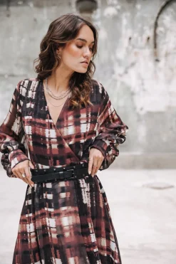 Freeman T. Porter Rosella Blurry Gingham New