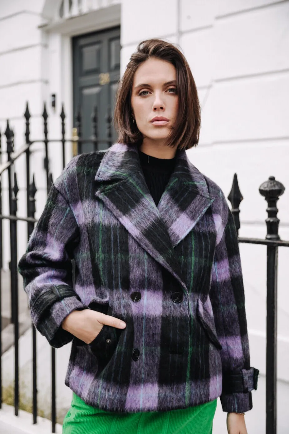 Freeman T. Porter Vicky Plaid New