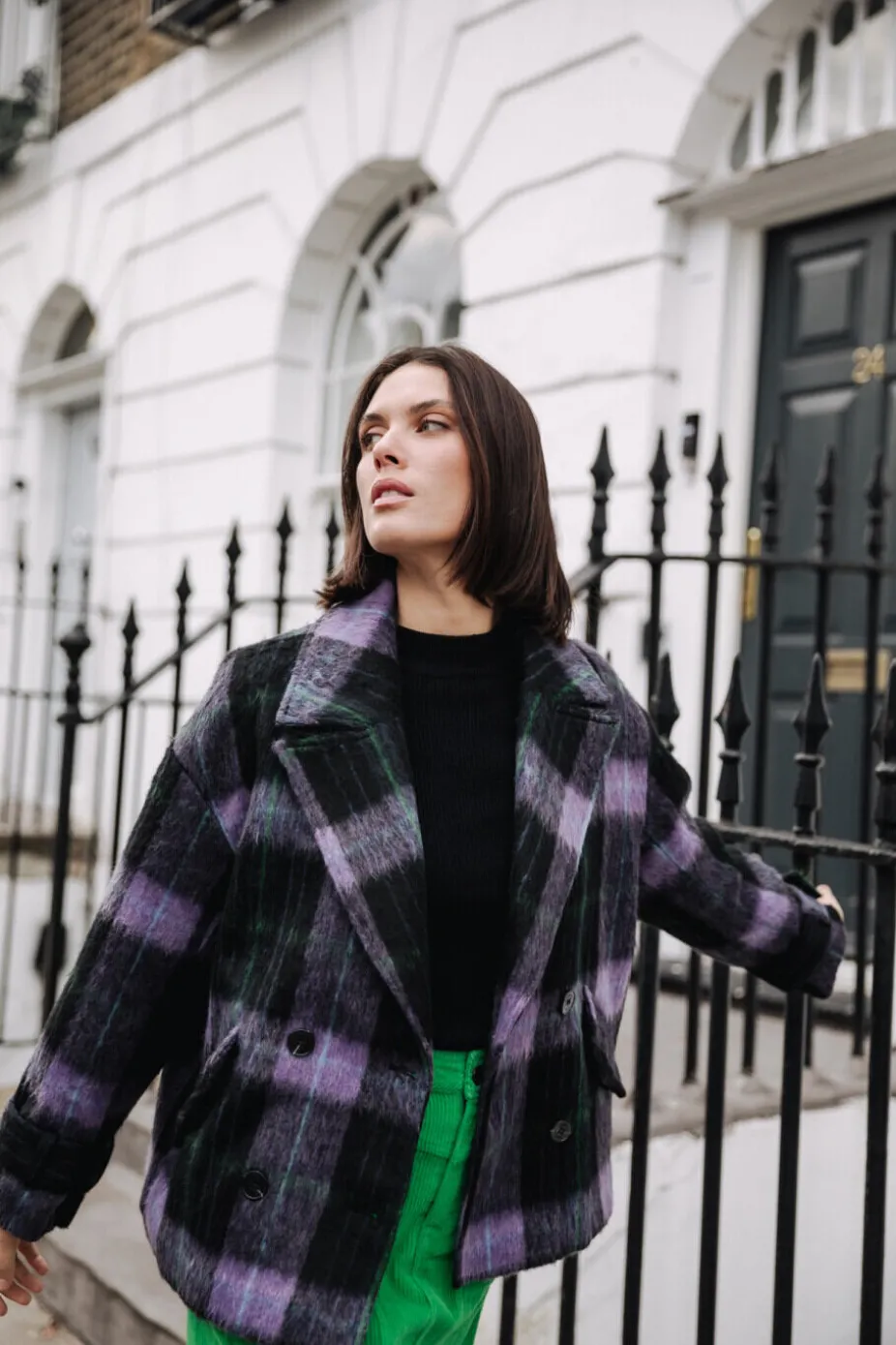 Freeman T. Porter Vicky Plaid New
